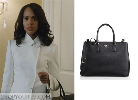 white prada bag scandal|olivia pope prada purse.